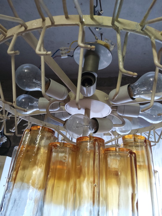 Image 1 of Lampadario Venini originale grande 174 tubi