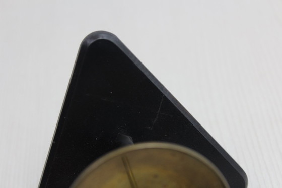 Image 1 of Candeliere modernista in metallo e ottone, 1970