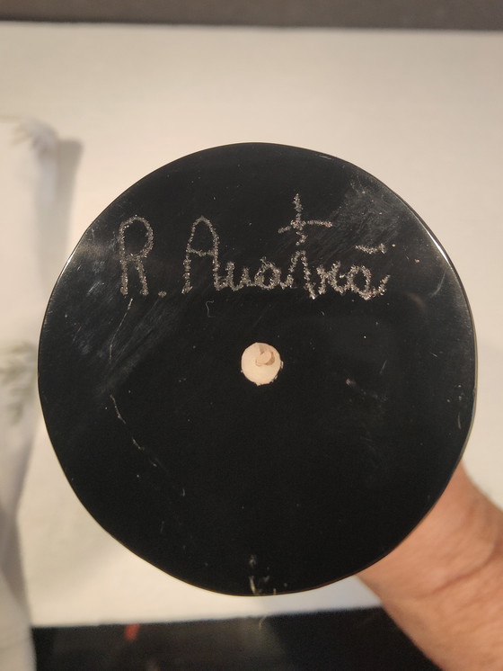 Image 1 of Renato Anatra eine hohe Glasskulptur: Zwei Liebende, Vetri Artistici, Murano, 1980