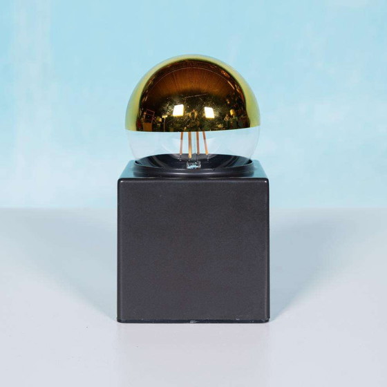 Image 1 of Lampada cubica spaziale Philips, luce minimalista cubica anni '70