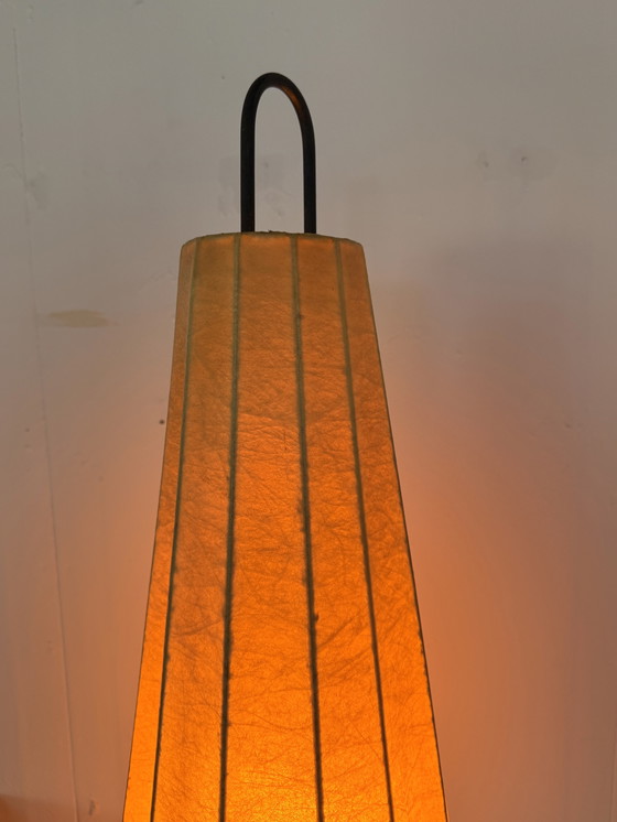 Image 1 of Vintage cocoon floor lamp 'Lugano', H. Klingele, Artimeta '60