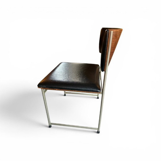 Image 1 of Set van zes SM08 eetkamerstoelen van Cees Braakman voor Pastoe, Nederland 1964