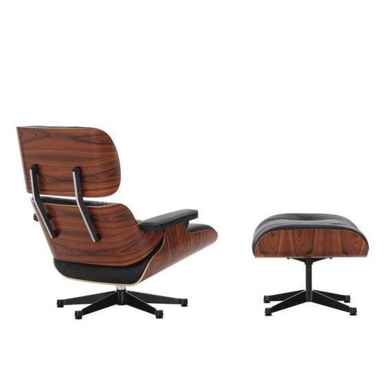 Vitra Eames Lounge Chair XL & Ottoman Santos Palisander – Swivel chairs, Leather (photo 4 of 5)
