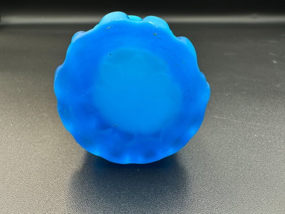 Image 1 of Mouth-blown Überfangglas Vase 1960s