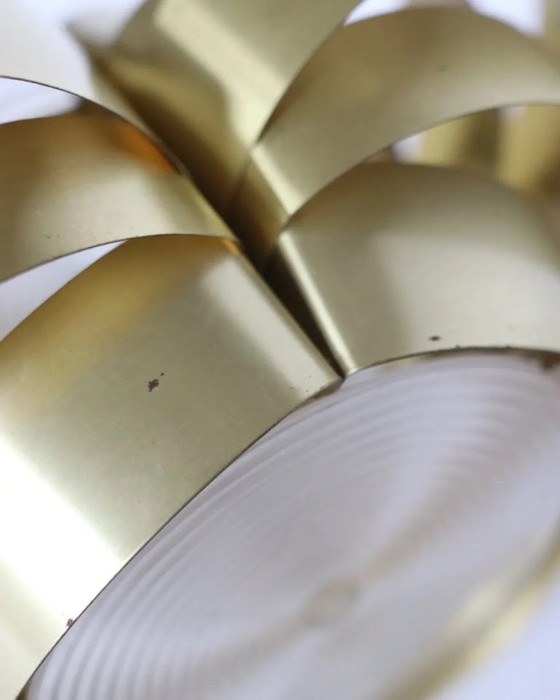 Image 1 of Vintage brass bowl lamp pendant lamp Danish design unique