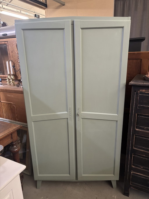 Vintage Brocante Wardrobe – kledingkasten, Wood