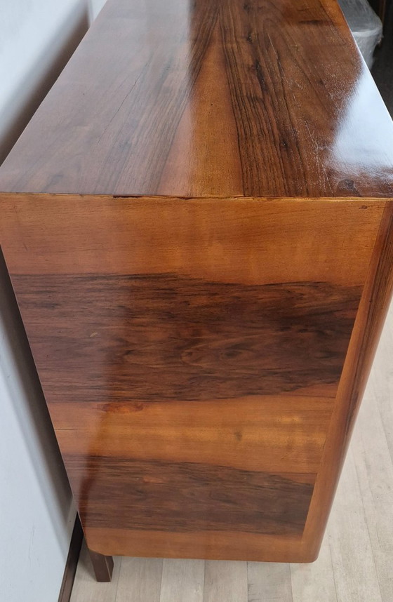Comò Art Déco Friulano 1940 – Manifattura Italiana, Cassettiere, Legno (photo 12 of 31)