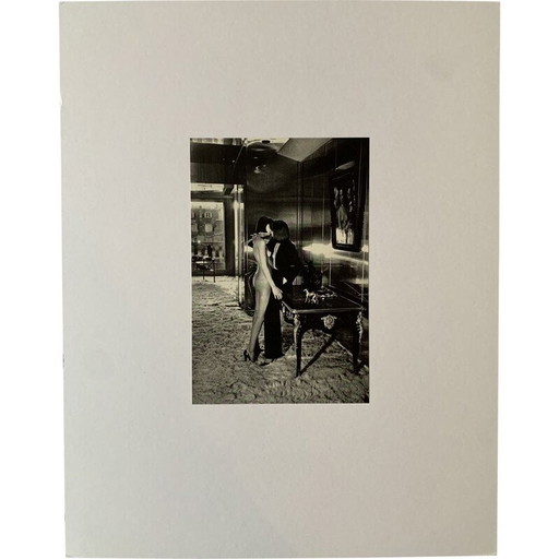 Alte Fotogravüre "Schaufensterpuppen, Quai d'Orsay II, 1977" von Helmut Newto, 1970