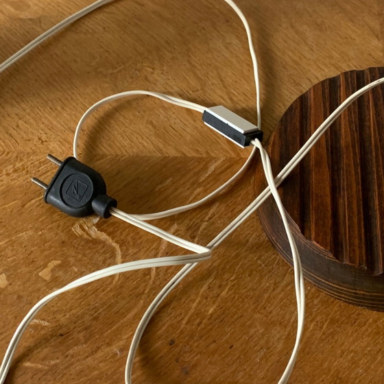 Articulated lamp in wood and vintage metal – Reading Lamp (photo 4 of 10)