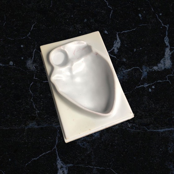 Image 1 of Trasicor retard vintage lifesize medical human heart specimen model anatomical physician's educational boxed 80s