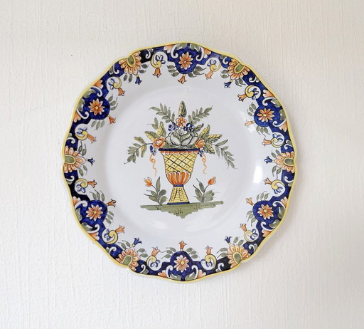 Decorazioni murali vintage anni '50 • Stile Vieux Rouen • Eldec Bxl – wanddecoratie, Ceramic