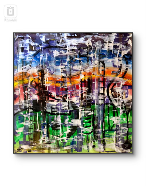 Walter Geraci - Ligne d'horizon abstraite