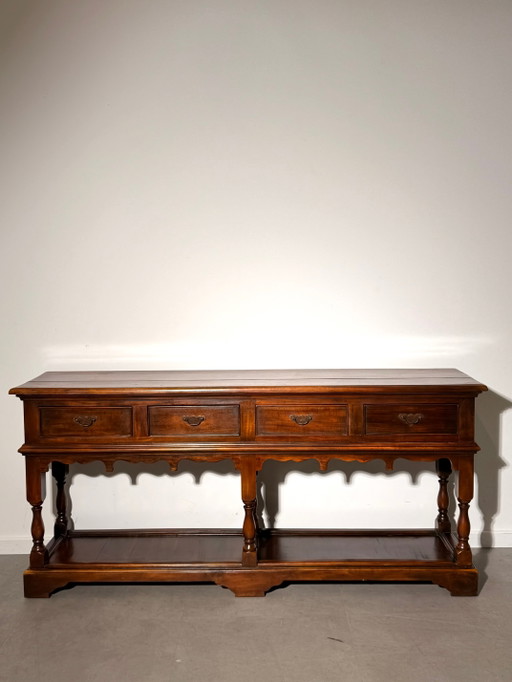 Console ancienne en acajou – bijzettafels