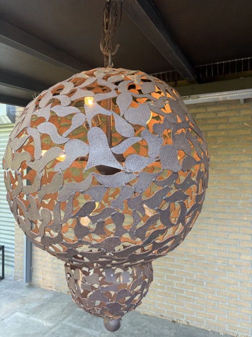 Handgemaakte ijzeren hanglamp
