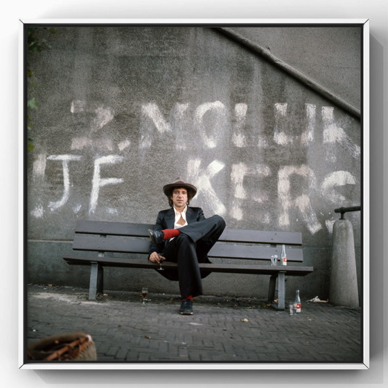 Image 1 of 1x Kunstdruck von Ramses Shaffy, frühe Farbausgabe, 1965