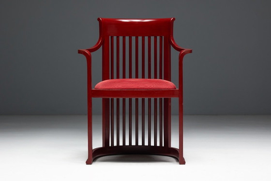 Image 1 of Japanese Dining Set in the Style of Frank Lloyd Wright, Belgium, 1940s