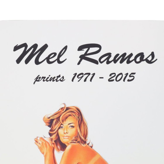 Image 1 of Poster originale di Pop Art di Mel Ramos, Vantage, 2015