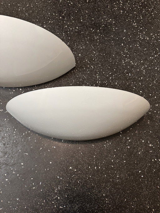 SCE half-moon wall lights from the 1980s (Memphis)