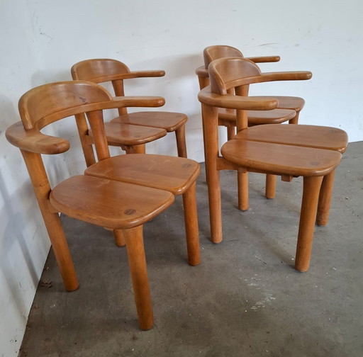 Brutalist Pinewood Chairs