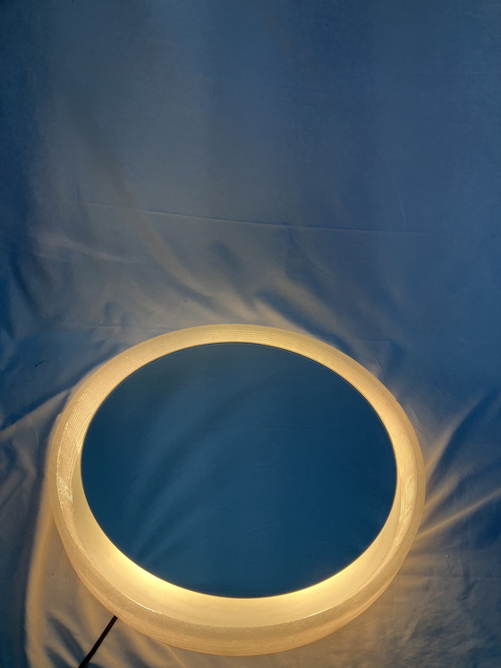Image 1 of Vintage verlichte spiegel van Egon Hillebrand jaren 60