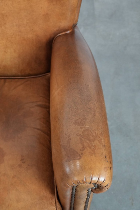Image 1 of 2 poltrone vintage in pelle di pecora