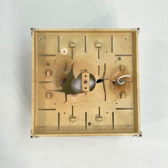 Image 1 of White Cnosso Wall Lamp by Angelo Mangiarotti for Artemide, 1960s