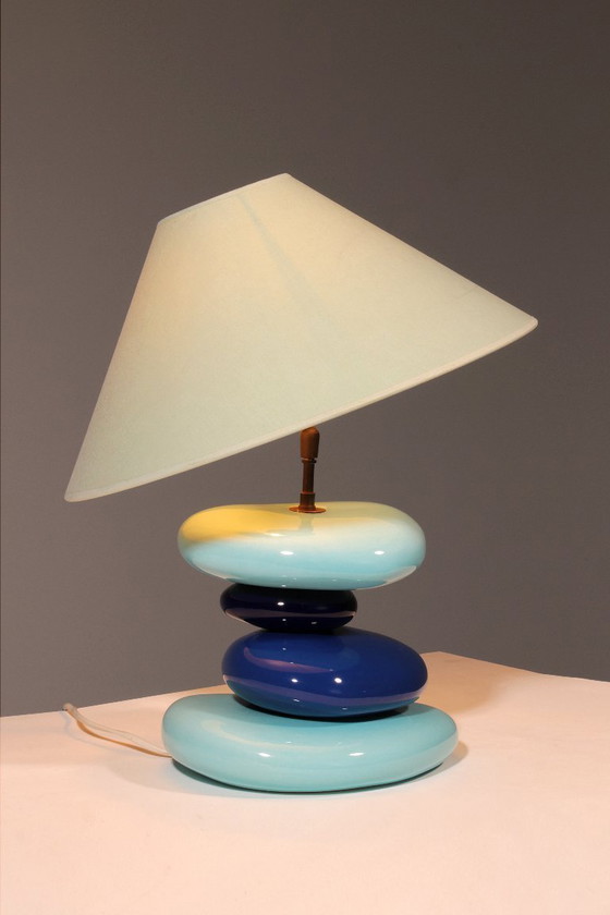 Image 1 of Lampada da tavolo Pebble di François Chatain, anni '80