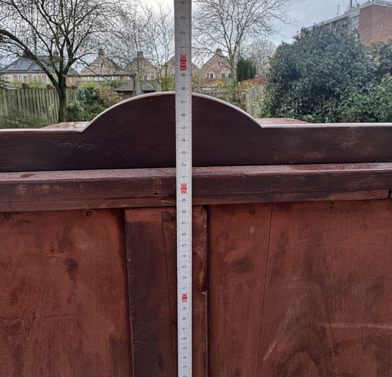 Image 1 of Vetrina in mogano massello | 1890–1900 | Neorinascimentale / Art Nouveau | Intarsi ovunque!