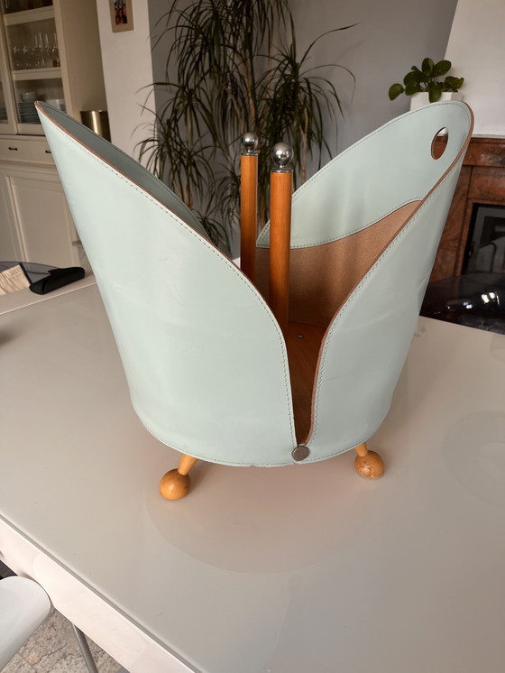 Image 1 of vintage magazine rack