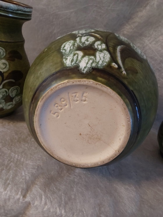 Image 1 of West Germany vases set hand-painted