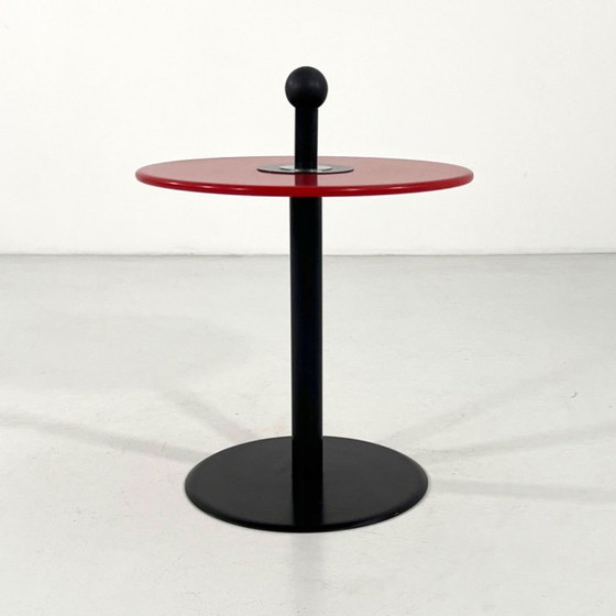 Image 1 of Red Postmodern Side Table from Ikea, 1980s