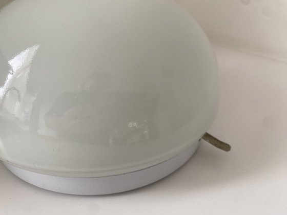 Image 1 of Vintage Opaline Glass Ceiling Lamp - Wall Lamp Massive - Opaline Glass '70s