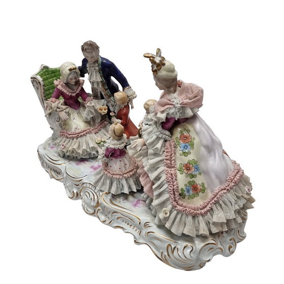 Image 1 of Statue en porcelaine de Muller Volkstedt, de 1907 à 1949