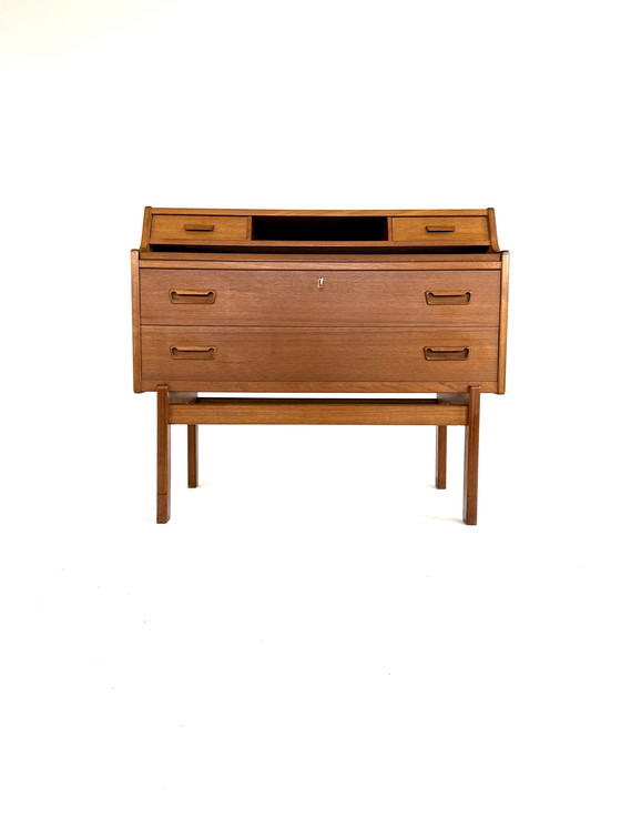 Image 1 of Vintage teak secretary desk, Arne Wahl Iversen '60