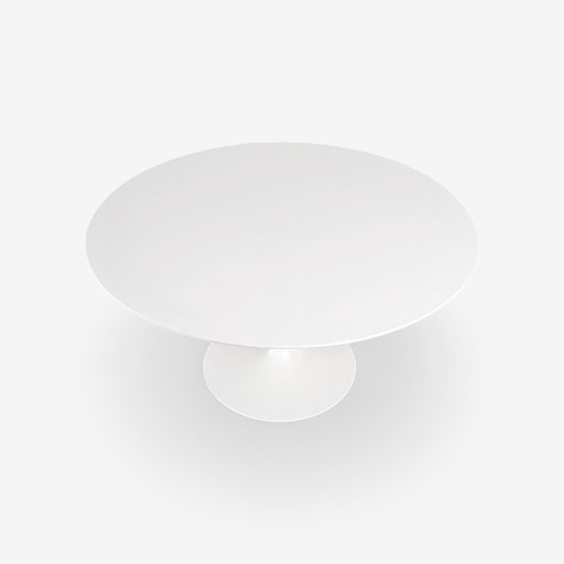 Original Knoll International Design dining table Eero Saarinen white