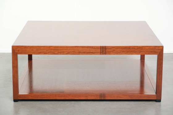 Large square Art Deco Schuitema coffee table from the Decoforma series in good condition and rare – Wood (photo 3 of 13)