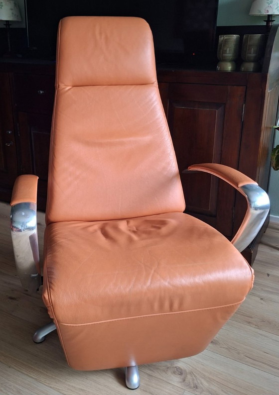 Poltrone relax JORI Brainbuilder originale (Mono-Move) – Pelle / Alluminio (photo 2 of 18)