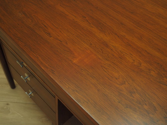 Image 1 of Escritorio Diplomat de palisandro, diseño danés, década de 1970, diseñador: Finn Juhl, fabricante: France & Son