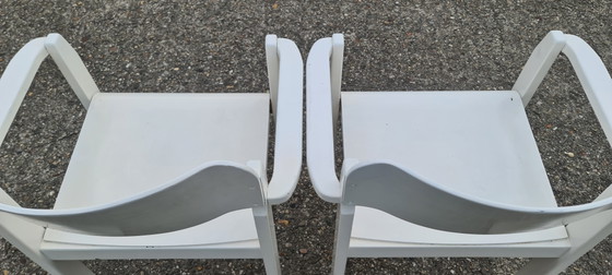 Image 1 of 2 chaises Casala en bois, marquées '50 - '60