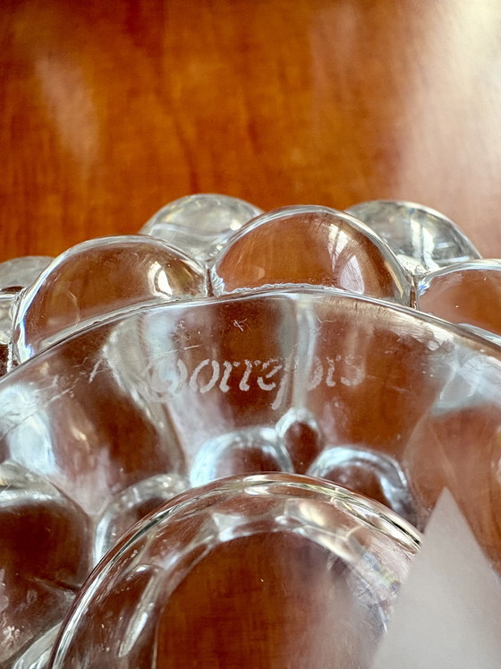 Image 1 of Teelichthalter „Himbeere“ von Crystal Orrefors, entworfen von Anne Nilsson