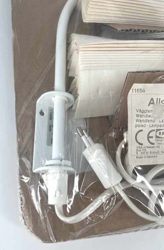Image 1 of Rare vintage IKEA Allsång wall lamp in OVP 1990s