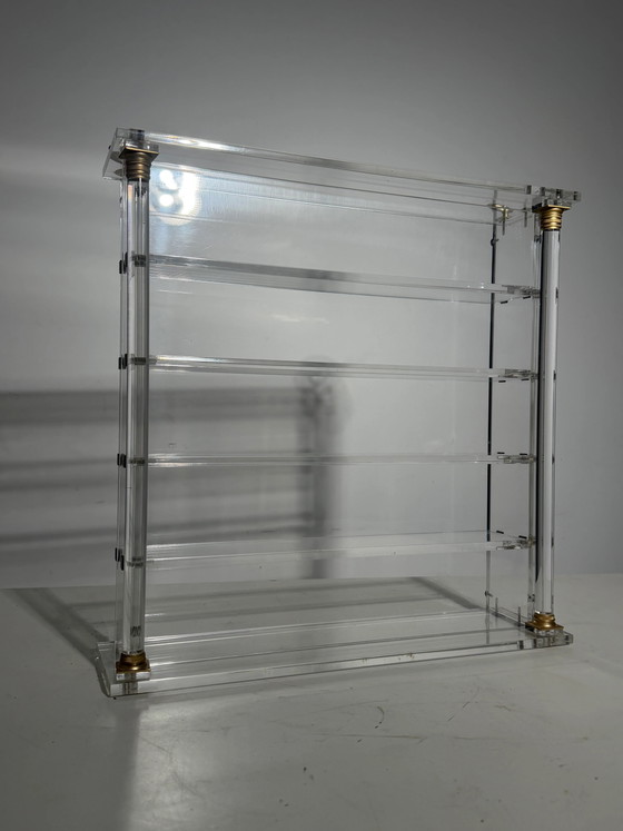 Vetrina da parete vintage in plexiglas, 50 × 50 cm, Vetrine, Vetro (foto 8 di 9)