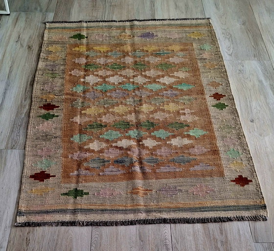 Image 1 of Beautiful hand-knotted small kilim from Afghanistan