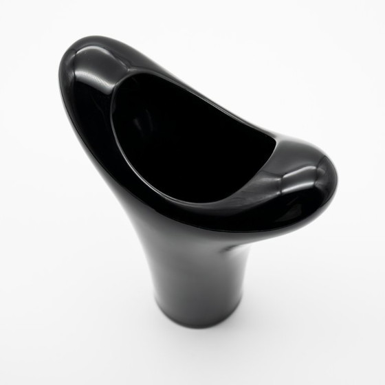 Image 1 of Vase et cendrier Rosenthal Studio Line Glossy Porcelaine Noire SPIRIT, Platt & Young