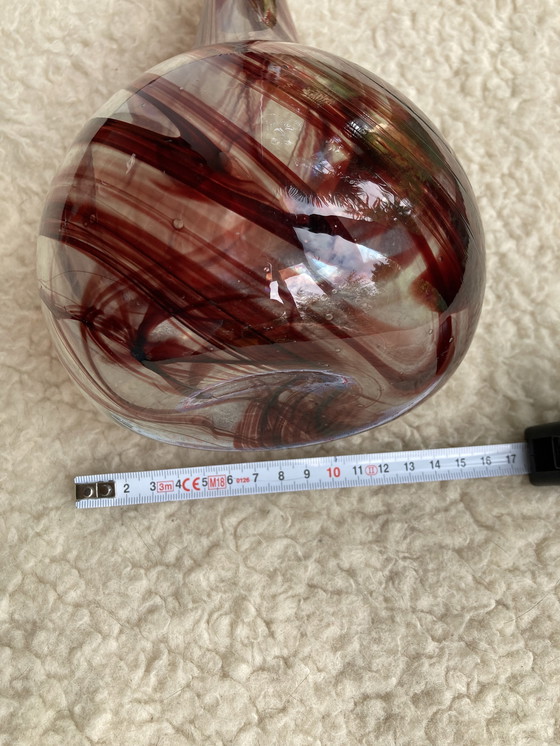 Image 1 of Elegante vaso di vetro vintage