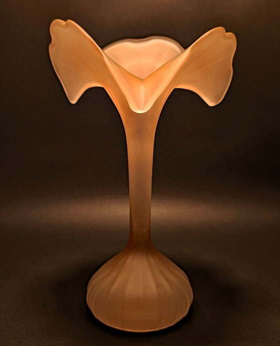 Image 1 of Jack in The Pulpit "Soliflore" Crystal (Leonardo Handarbeit 1980-1990) UV Reactive