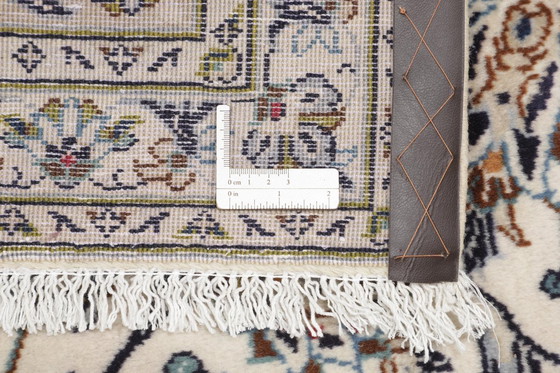 Image 1 of Origineel Perzisch tapijt Keshan, Kashan Beige 398 x 295 cm In topconditie Klassiek