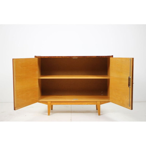 Image 1 of Vintage wooden highboard, Czech 1970