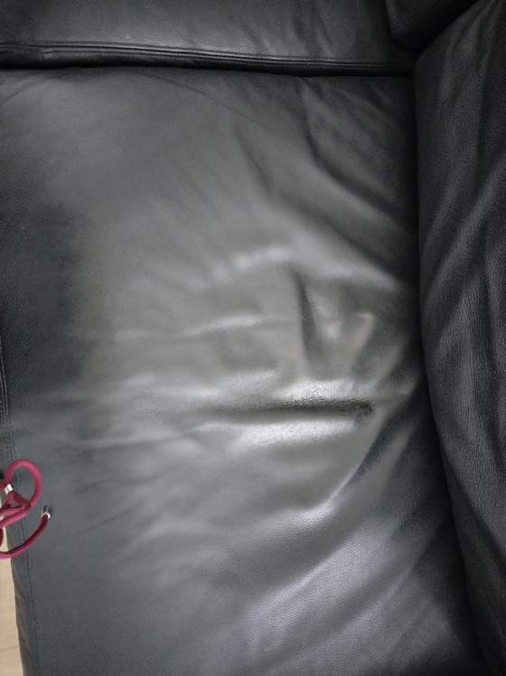 Gispen Bank – Banken, Leather, Metal (photo 4 of 5)
