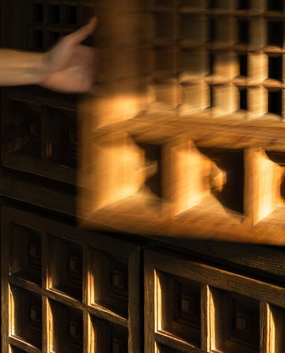 Image 1 of Biosca Highboard-Schrank im brutalistischen spanischen Design